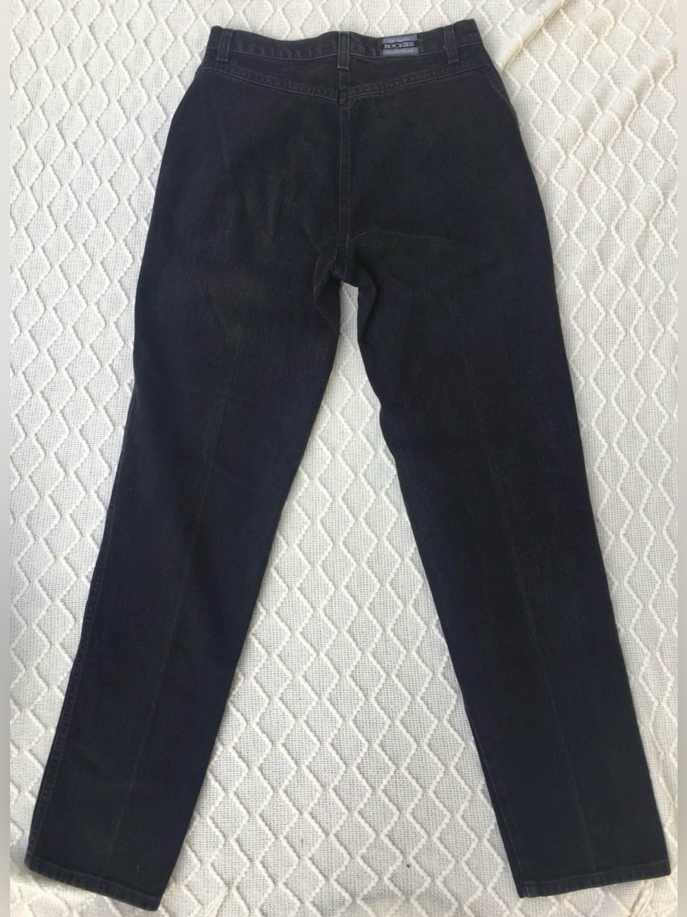 Rockies Women’s Black Jeans with Stud Accents - Picture 3 of 6